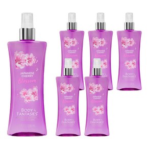 바디판타지 재패니즈 체리 블라썸 프래그런스 바디 스프레이, 236ml, 6개