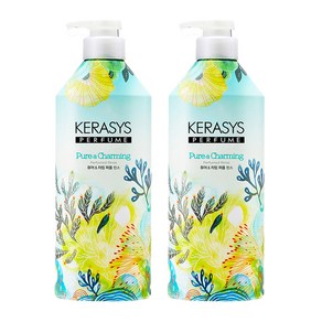 케라시스 퍼퓸 린스 퓨어 앤 차밍, 980ml, 2개