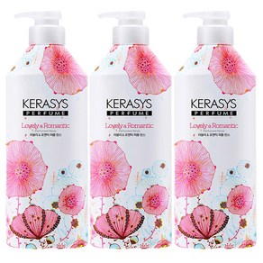 케라시스 러블리 앤 로맨틱 퍼퓸 린스, 980ml, 3개