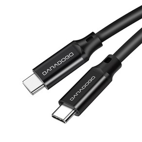 바라보고 USB3.2 C to C타입 GEN2 4k 고속케이블 20Gbps, 300cm, 블랙, 1개