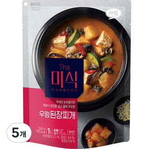 더미식 우렁 된장찌개, 350g, 5개