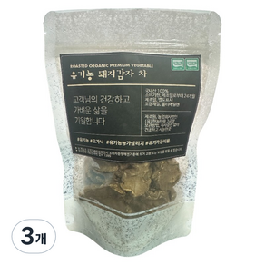 약경지수 유기농 돼지감자차, 100g, 3개