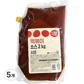 식자재왕 떡볶이소스, 5개, 2kg