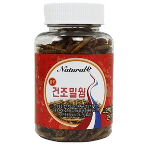 내츄럴한 열풍 건조 밀웜 소, 30g, 1개