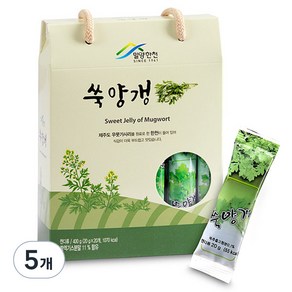 밀양한천 쑥양갱, 400g, 5개