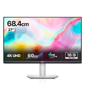 델 4K UHD 모니터, 68.4cm, S2722QC