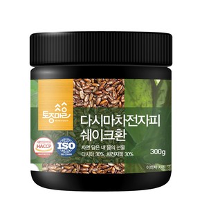 토종마을 HACCP인증 다시마 차전자피 쉐이크환, 1개, 300g