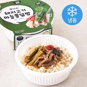 샐러드판다 판다의 돼지고기 마늘쫑 덮밥 (냉동), 220g, 2개