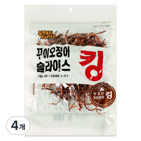 리프레쉬 왕 꾸이오징어, 150g, 4개