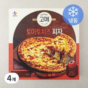 고메 토마토치즈 피자 (냉동), 345g, 4개