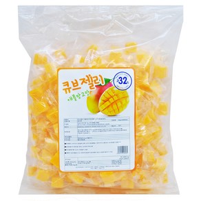 애플망고맛 큐브젤리, 1kg, 1개