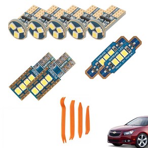 카템 루나 LED 자동차 실내등 + 리무버 풀세트, 1세트, 크루즈 2011년~2013년
