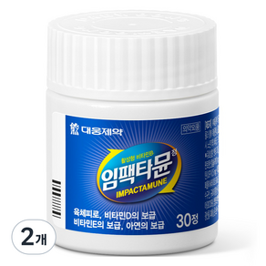 대웅제약 임팩타뮨 멀티비타민, 40g, 2개