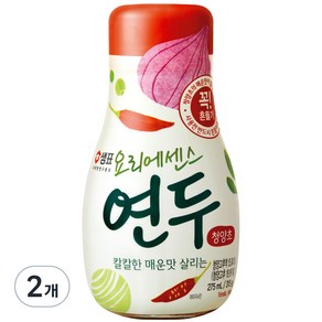 샘표 요리에센스 연두 청양초, 275ml, 2개