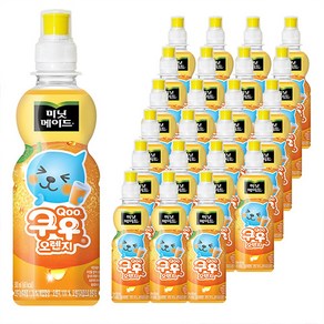 미닛메이드 쿠우 오렌지, 300ml, 24개