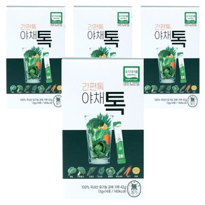 산마을 간편톡 야채톡 14p, 42g, 4개