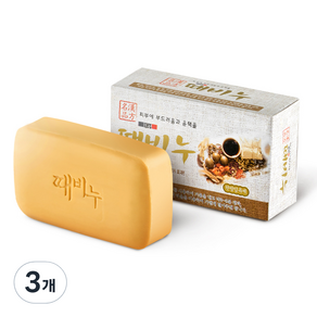 명품 한방 때비누, 130g, 3개