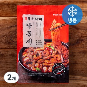 프레시지 용호낙지 낙곱새 2인분 (냉동), 800g, 2개