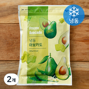 아보카도 (냉동), 2개, 500g