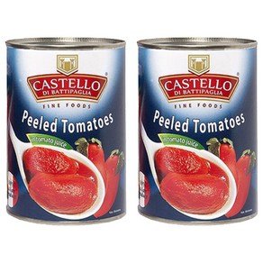 카스텔로 필드 토마토 통조림, 400g, 2개
