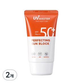 토니모리 유브이마스터 퍼펙팅 선블럭 SPF50+ PA+++, 50ml, 2개