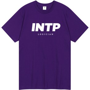 언탭트 MBTI시리즈 INTP 16수 반팔 티셔츠