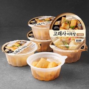 고래사어묵 탕 시원한맛, 6개, 360g