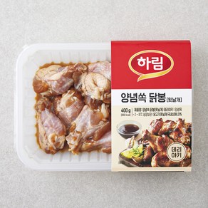 하림 양념쏙 닭봉 윗날개 데리야키 (냉장), 400g, 1개