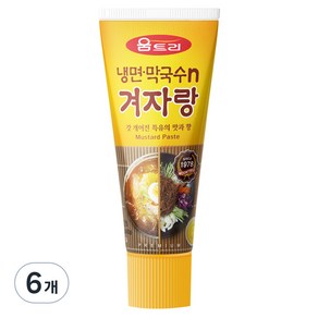 움트리 냉면 막국수n 겨자랑, 120g, 6개