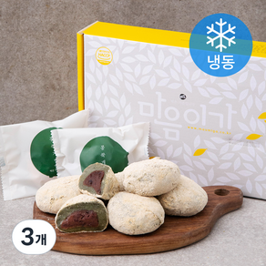 마음이가 콩쑥개떡 개별포장 12개입 (냉동), 720g, 3개