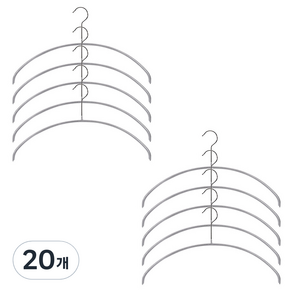 마와 논슬립 옷걸이 이코노믹 40P 라운드