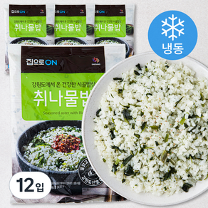 집으로온 취나물밥 (냉동), 230g, 12입