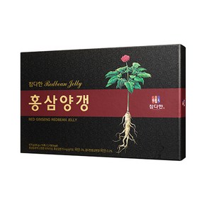 참다한 홍삼양갱 15p, 675g, 1개