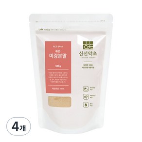 신선약초 볶음미강 분말, 300g, 4개