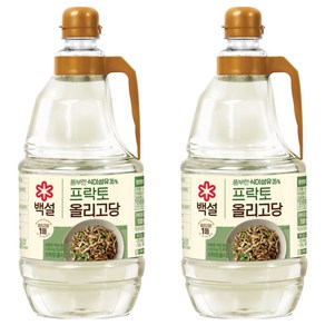 백설 프락토 올리고당, 2개, 2.45kg