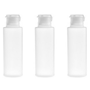 더자카 베이직 똑딱 공병 100ml, 반투명, 3개