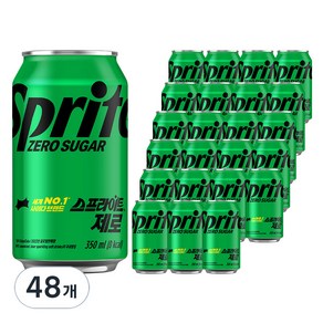 스프라이트 제로, 350ml, 48개