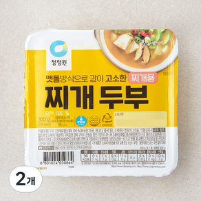 대상 청정원 찌개두부