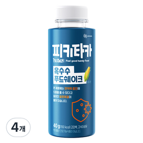 피키타카 대상 옥수수 푸드쉐이크, 40g, 4개