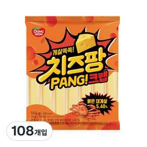 동원 치즈팡 크랩 소시지, 540g, 6개