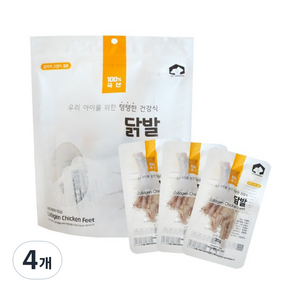 펫러닝 반려동물 콜라겐 닭발 30g x 12p, 닭고기, 4개