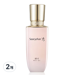 수려한 연 메이크업 베이스 35ml, 핑크, 2개