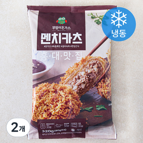 부엉이돈가스 멘치 카츠 (냉동), 320g, 2개