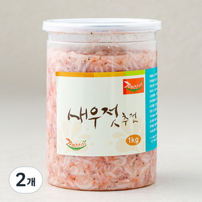 다해식품 추젓 새우젓, 1kg, 2개