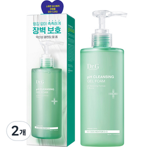 닥터지 약산성 클렌징 젤 폼, 300ml, 2개