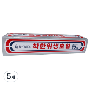 착한식재료 착한 위생호일, 5개