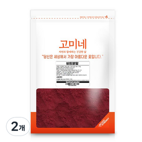 고미네 비트 분말 국산, 300g, 2개