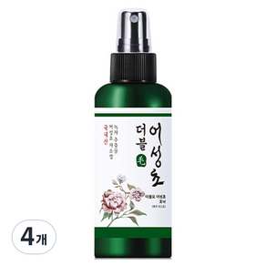 더블모 에덴필드 어성초 헤어 미스트 플로럴향, 150ml, 4개