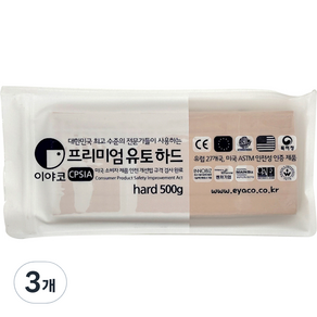 이야코 프리미엄 유토 하드 500g, 3개