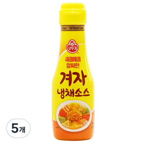 오뚜기 겨자냉채소스, 250g, 5개